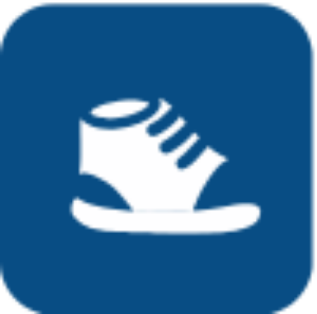 صورة لقسم أحذية آطفال 