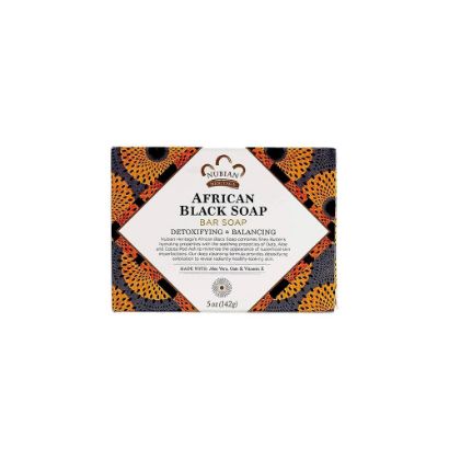 صورة الصابون الافريقي الاسود نوبيان 142 جرام